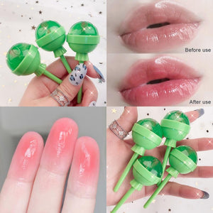 Aloe Vera Liquid Lipstick Temperature Color Change